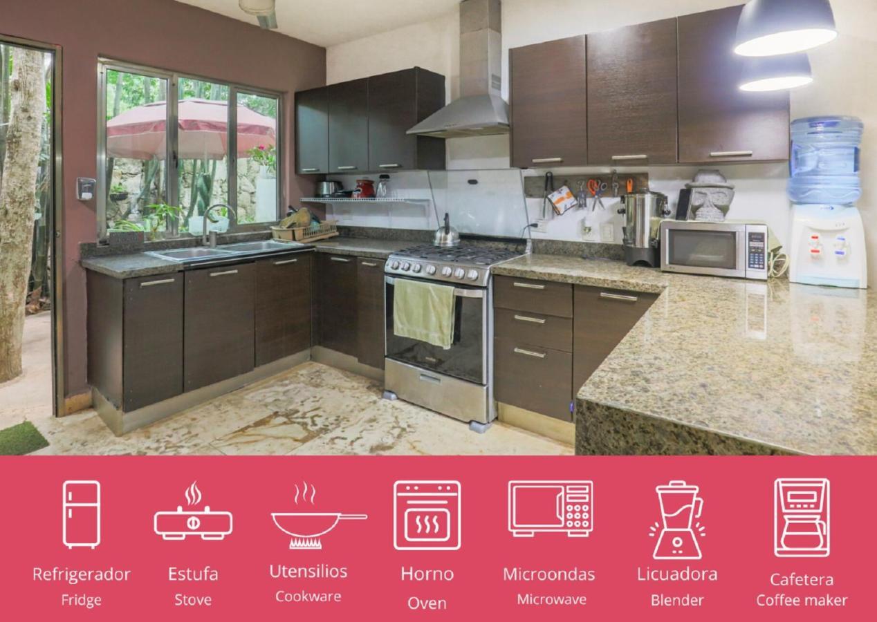 كانكون Guest House La Aldea Holistic Experience المظهر الخارجي الصورة