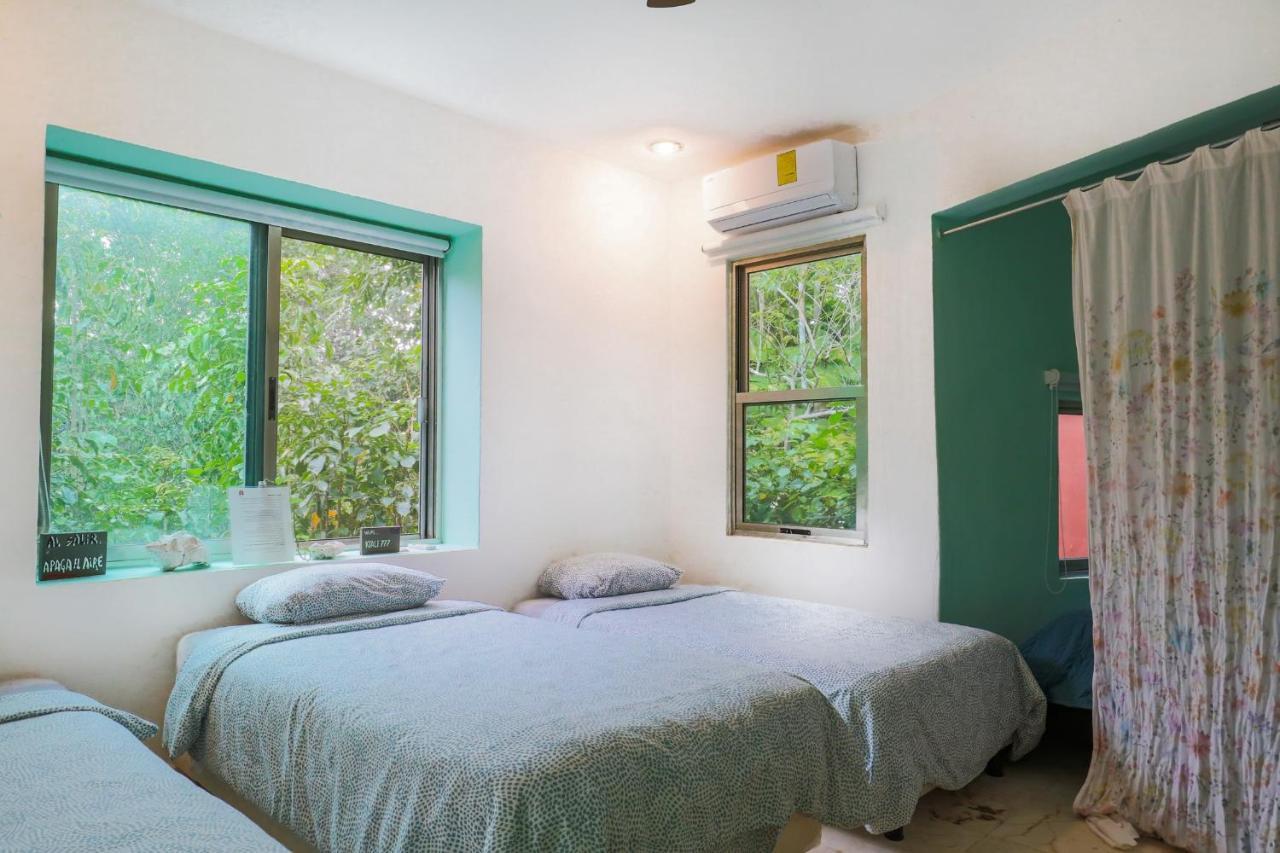 كانكون Guest House La Aldea Holistic Experience المظهر الخارجي الصورة