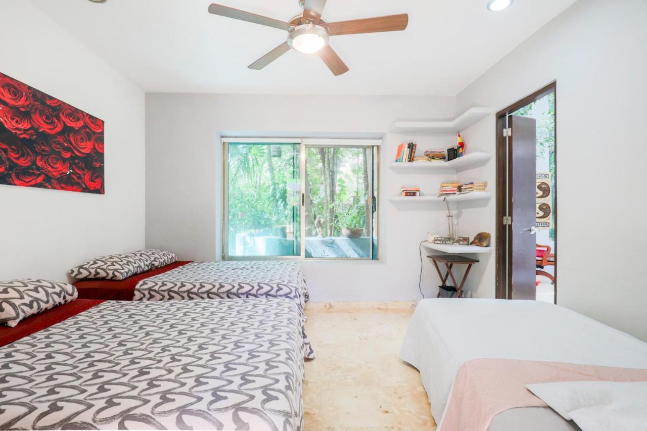 كانكون Guest House La Aldea Holistic Experience المظهر الخارجي الصورة